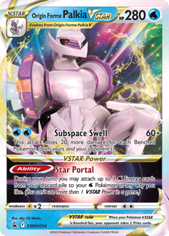 Origin Forme Palkia VSTAR SWSH254/307 — SWSH Black Star Promos