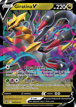 Giratina V SWSH259/307 — SWSH Black Star Promos