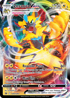 Zeraora VMAX SWSH264/307 — SWSH Black Star Promos