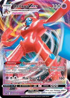 Deoxys VMAX SWSH267/307 — SWSH Black Star Promos