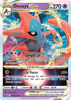 Deoxys VSTAR SWSH268/307 — SWSH Black Star Promos