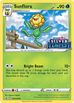 Sunflora SWSH269/307 — SWSH Black Star Promos