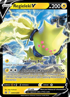 Regieleki V SWSH280/307 — SWSH Black Star Promos