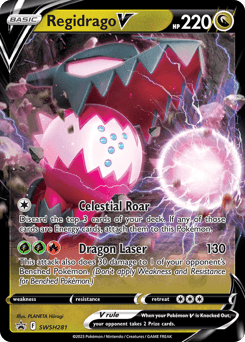 Regidrago V SWSH281/307 — SWSH Black Star Promos