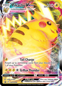 Pikachu VMAX SWSH286/307 — SWSH Black Star Promos
