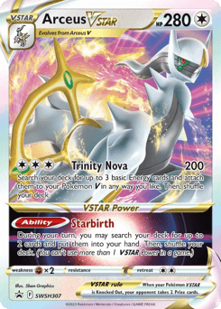 Arceus VSTAR SWSH307/307 — SWSH Black Star Promos