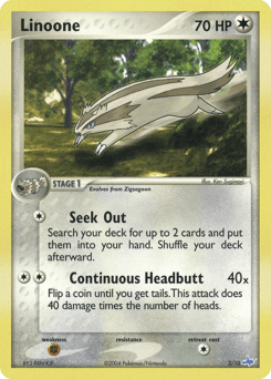 Linoone 3/10 — EX Trainer Kit Latios