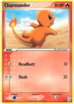 Charmander 2/12 — EX Trainer Kit 2 Minun