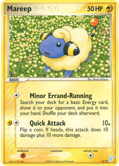 Mareep 5/12 — EX Trainer Kit 2 Minun