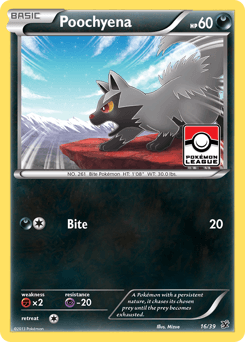 Poochyena 16/39 — Kalos Starter Set