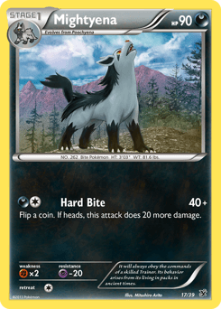 Mightyena 17/39 — Kalos Starter Set