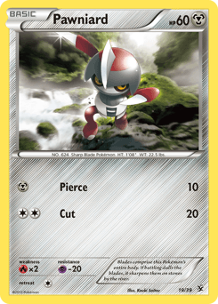 Pawniard 19/39 — Kalos Starter Set