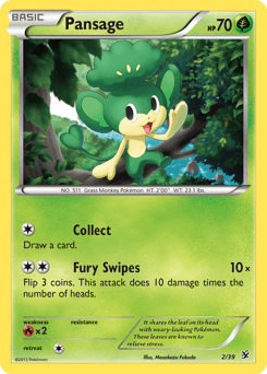 Pansage 2/39 — Kalos Starter Set
