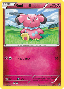 Snubbull 22/39 — Kalos Starter Set
