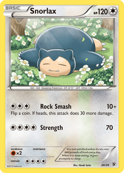Snorlax 26/39 — Kalos Starter Set