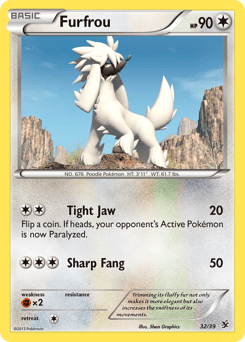 Furfrou 32/39 — Kalos Starter Set