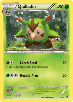 Quilladin 4/39 — Kalos Starter Set
