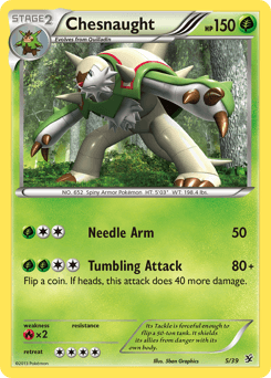 Chesnaught 5/39 — Kalos Starter Set