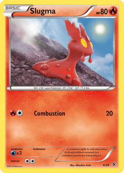 Slugma 6/39 — Kalos Starter Set