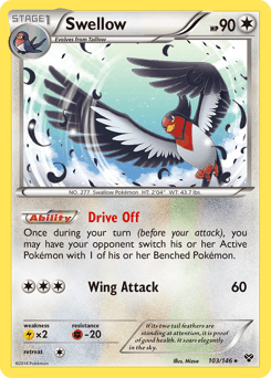 Swellow 103/146 — XY