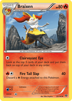 Braixen 25/146 — XY