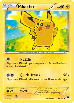 Pikachu 42/146 — XY