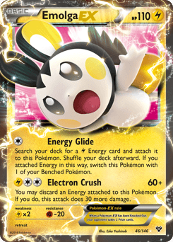 Emolga-EX 46/146 — XY