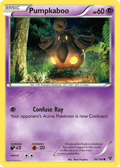 Pumpkaboo 56/146 — XY