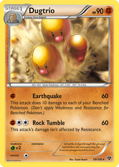 Dugtrio 59/146 — XY