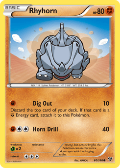 Rhyhorn 60/146 — XY