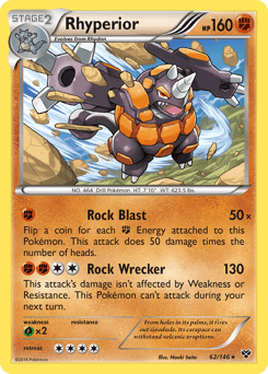 Rhyperior 62/146 — XY