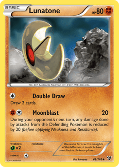 Lunatone 63/146 — XY