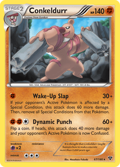 Conkeldurr 67/146 — XY