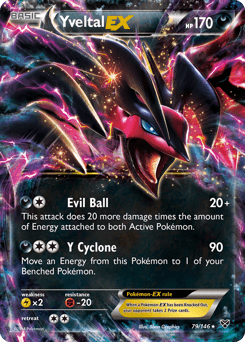 Yveltal-EX 79/146 — XY