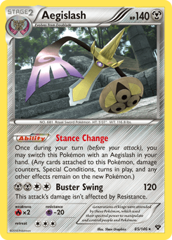 Aegislash 85/146 — XY