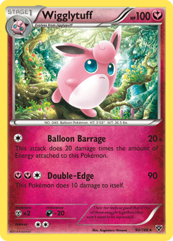 Wigglytuff 90/146 — XY