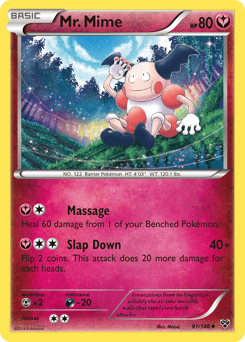 Mr. Mime 91/146 — XY