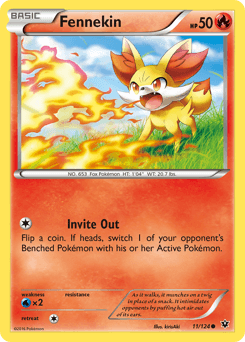 Fennekin 11/124 — Fates Collide