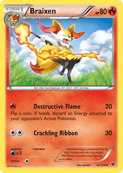 Braixen 12/124 — Fates Collide