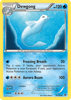 Dewgong 16/124 — Fates Collide