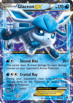 Glaceon-EX 20/124 — Fates Collide