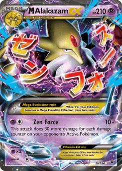 M Alakazam-EX 26/124 — Fates Collide