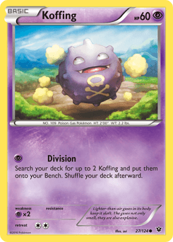 Koffing 27/124 — Fates Collide