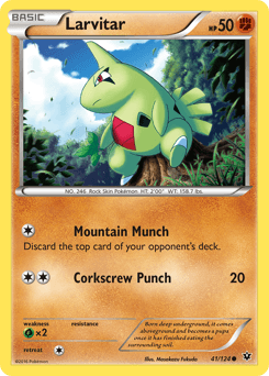 Larvitar 41/124 — Fates Collide