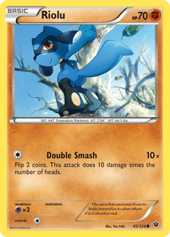 Riolu 45/124 — Fates Collide