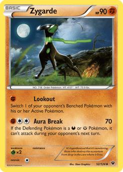Zygarde 52/124 — Fates Collide