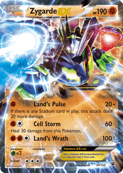 Zygarde-EX 54/124 — Fates Collide
