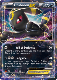 Umbreon-EX 55/124 — Fates Collide