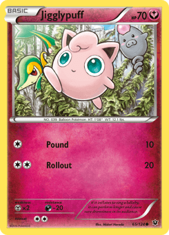 Jigglypuff 65/124 — Fates Collide