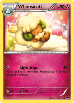 Whimsicott 71/124 — Fates Collide